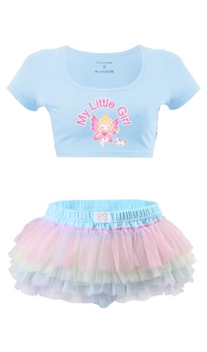 Falda de ballet con tutú elegante confeccionada con capas de tul 2