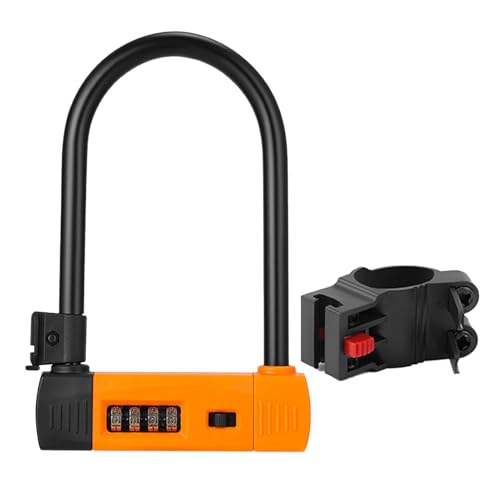 Candado para scooter – de seguridad para ciclos resistentes sin llave – Candado de combinación para bicicletas – Para moto, bicicleta de carretera y montaña, puertas puertas casa escuela