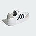 Adidas Men's Courtblock, White/Preloved Ink/Ink, 9