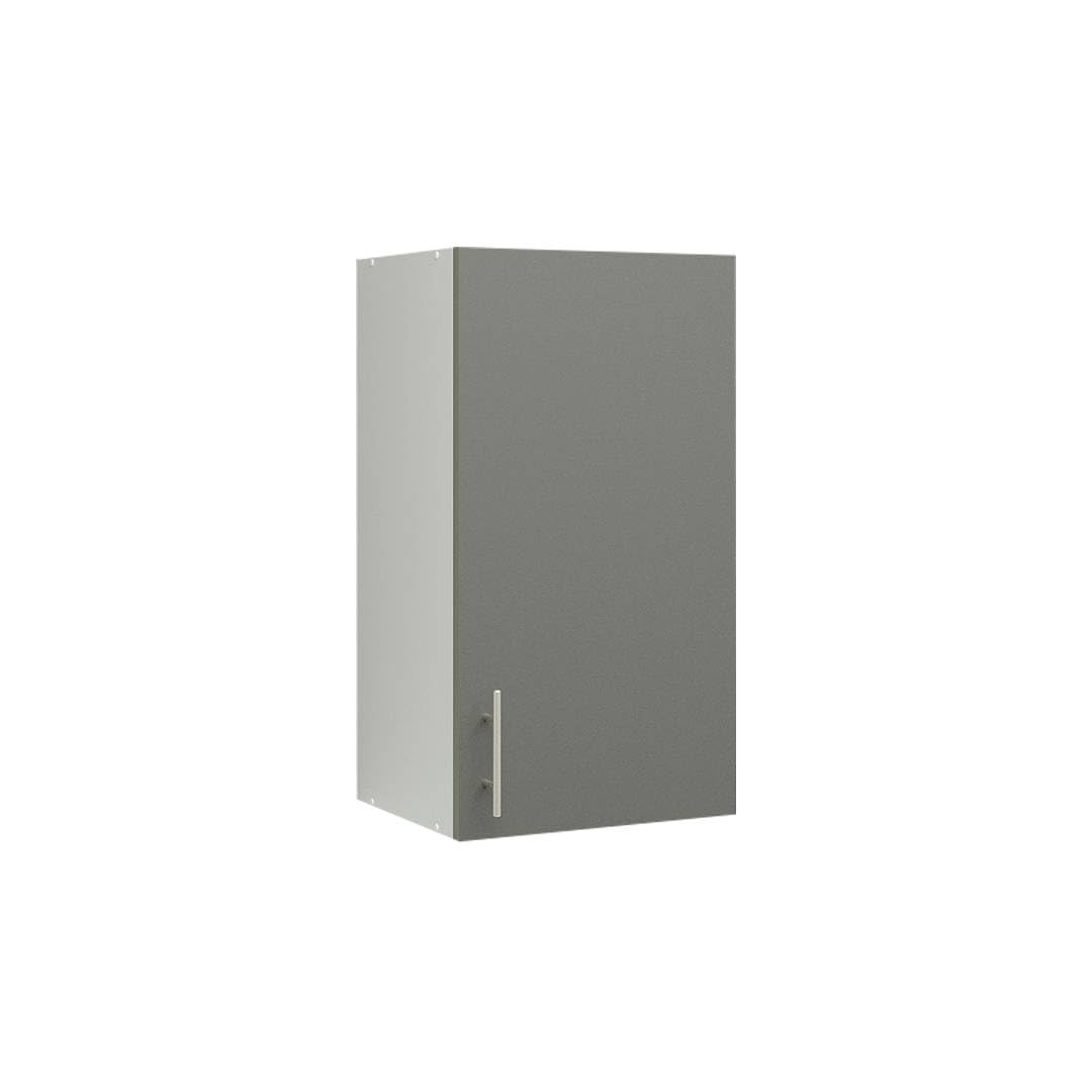 JD Greta 400mm Kitchen Wall Cabinet with Door โ Wall Unit โ Grey Matt โ Modern Storage Cupboard