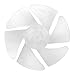 Garosa 10pcs Mini Ventilatore di plastica Lama Piccola Potenza asciugacapelli Motore Ventilatore Foglia Hotel Hotel Fan Blade Ventilatore Ventilatore Accessori Motore