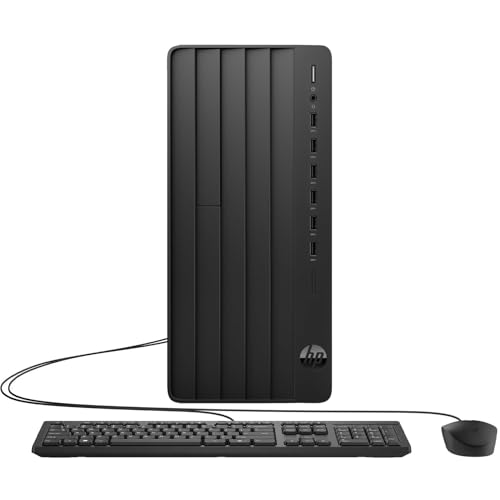 Image of HP Desktop Computer 290 G9 Business Tower PC, 13th Gen Intel 4-Core Processor, 16GB DDR4 RAM, 256GB PCIe SSD, USB WiFi Adapter, RJ-45, HDMI, VGA, Keyboard and Mouse, Windows 11 Home