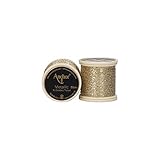 58 % Polyester, 42 % Polyamid Anchor Metallic 4316000-00300 gold Effektstickgarn