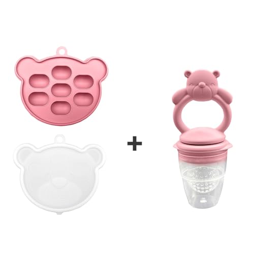 離乳食に 果物や野菜を安全に食べられるベビーフィーダー 赤ちゃん用おしゃぶり付き 食品グレードのシリコン素材 6か月以上の赤ちゃんにお使いいただけます 赤ちゃん用フルーツ&野菜フィーダー 安全&な離乳食補助器具