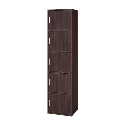 白井産業 収納棚 ラック ストッカー 5段の扉付き収納 同シリーズで 白井産業 収納棚 ラック ストッカー 5段の扉付き収納 同シリーズで