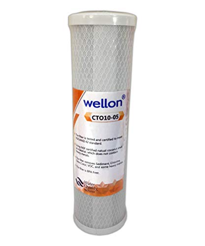 Wellon CTO Carbon Block 10 Inch for Openflow RO Water Purifier