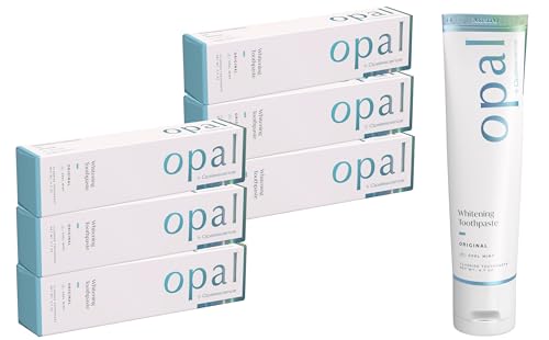Image of Opalescence Opal Teeth Whitening Toothpaste (Pack of 6) - Cool Mint Original Formula - Oral Care, Gluten-Free - 4.7 Ounce Made by Ultradent -TP-5760-6