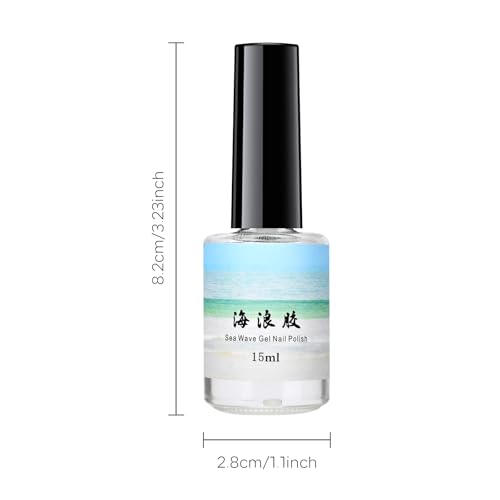 Esmalte Gel Wave Paint Blanco 15ml para Diseños DIY miniatura 7