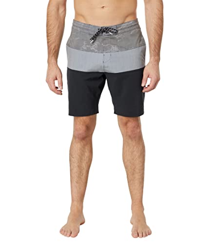 Bañador corto para hombre Billabong Tribong Lo Tides elástico de 19 pulgadas negro Stealth talla 30
