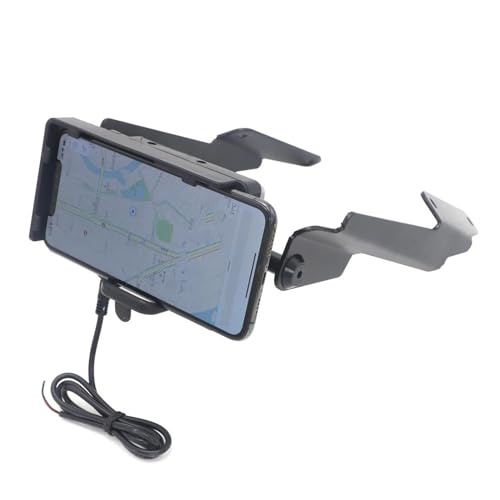 Support téléphone portable NC750 stable anti-vibration avec plaque GPS