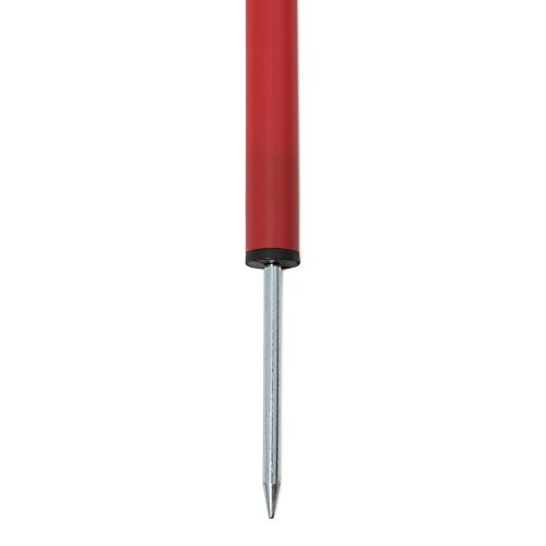 Champion Sports Coaching Sticks, Red #TOP3