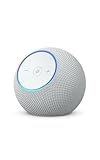 Immagine di Amazon Echo Dot Max (ultimo modello) - Altoparlante Alexa con audio avvolgente, Hub Casa Intelligente integrato, Bianco ghiaccio