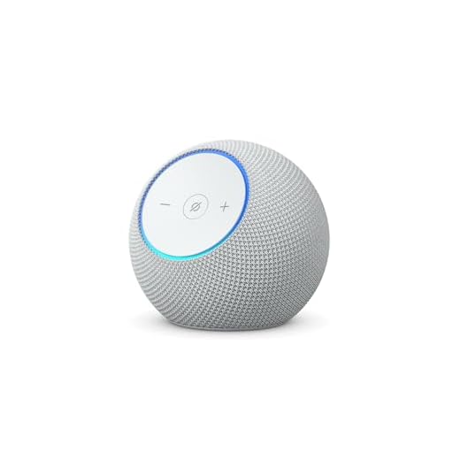 Amazon Echo Dot Max (nouvelle génération) : enceinte Alexa avec son qui emplit la pièce et hub connecté intégré, Blanc