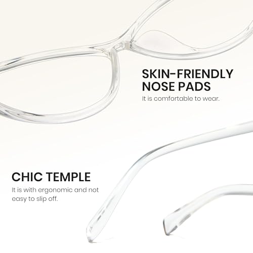 Image of Cyxus Cat Eye Blue Light Glasses for Women Reduce Eye Strain 8246 | UV Protection, Eye Protection, Ideal for Office Work or Daily Wear