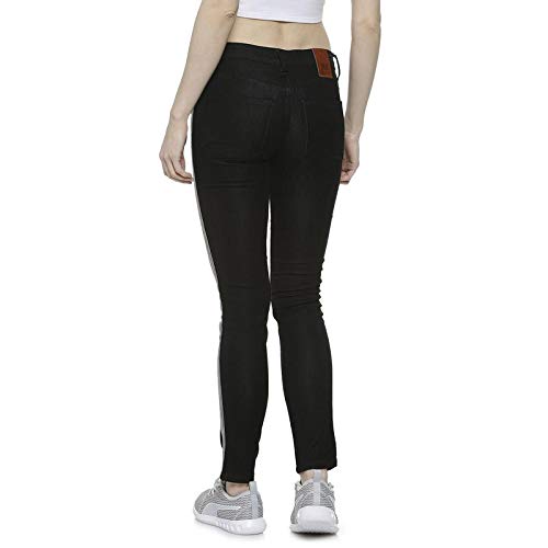 Image of PINACOLADA Women Stylish Solid Super Skinny Casual Denim Jeans