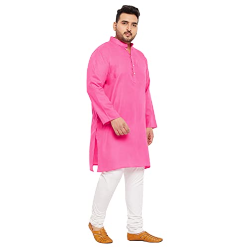 Image of Bigbanana Plus Size Men Regular Fit Kurta