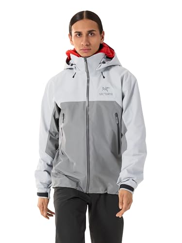 Arc'teryx Beta AR Men’s Jacket | Waterproof, Windproof Gore-Tex Pro Shell Men’s Winter Jacket with Hood for All Round Use | Solitude/Void, Medium