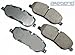 Akebono EUR1098 AKEBONO BRAKE PADS