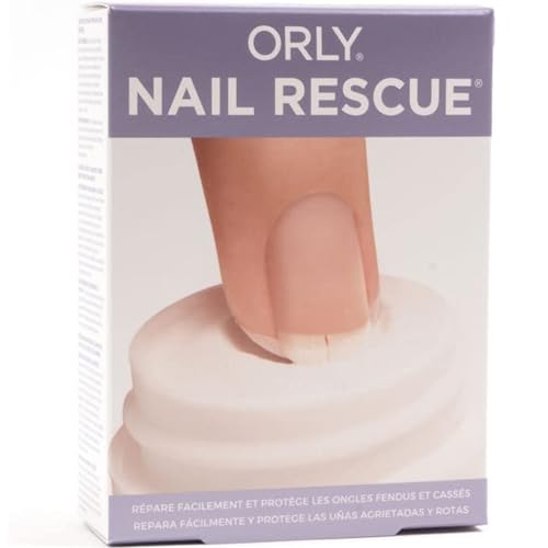 ORLY Nail Rescue Kit | Repairs Cracked Broken Nails |Compact Kit Containing Brush-on Nail Glue Nail Repair Powder Nail Buffer for Flawless Nails | Restores Nails Natural Shine