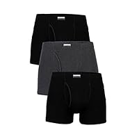 Van Heusen Men Boxer Briefs – 100% Combed Cotton – Pack of 3 – Anti Bacterial, Colour Fresh, Quick Dry