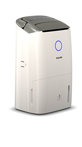 Philips Series 5000 2-in-1 Air Purifier and Dehumidifier Dehumidifies 25L/Day CADR 270 m/h Effective for Rooms up to 104m Real-Time Feedback Dry Laundry Mode HEPA filter (DE5205/30)
