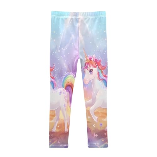 Toddler Girls Leggings Printed Yoga Pants Leggings Cute Unicorn for Kids2