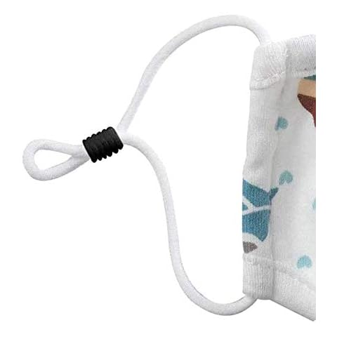 Cord Locks Silicone Toggles for Drawstrings Elastic Cord Adjuster Non Slip Stopper (Black, 100Pcs) Cover