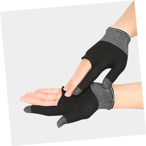 INOOMP 2 Pares Luvas De Jogos Luvas De Jogos De Telefone Luvas De Jogos De Dedo Confortáveis ​​Luvas