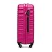 WITTCHEN Maleta Mediana Trolley Mediana Carcasa rígida de ABS 4 Ruedas giratorias Cerradura de combinación asa telescópica Groove Line Rosa Ryanair Imagen de WITTCHEN Maleta Mediana Trolley Mediana Carcasa rígida de ABS 4 Ruedas giratorias Cerradura de combinación asa telescópica Groove Line Rosa Ryanair