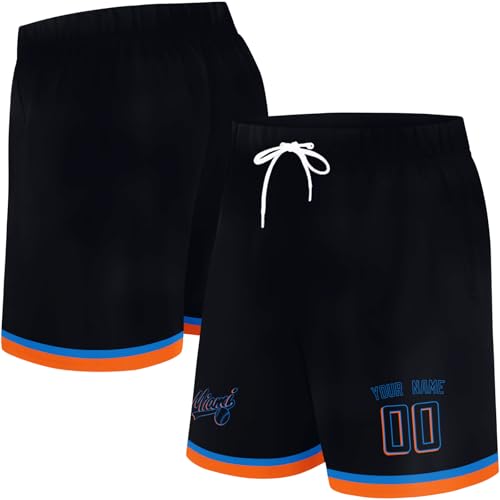 Image of ANTKING Swim Trunks Custom Name Number Beach Shorts for Men Youth Gifts