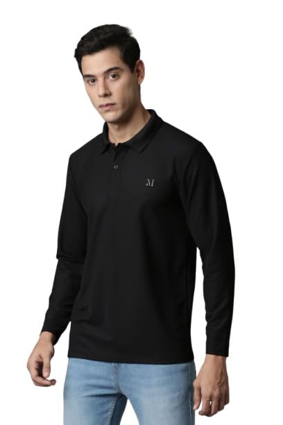 maxzone Men’s Solid Brown Polo T-Shirt | Premium Cotton Blend Half Sleeve Collar Neck Polo Tee | Regular Fit Casual & Smart Wear Stylish T-Shirt for Men-picture-55