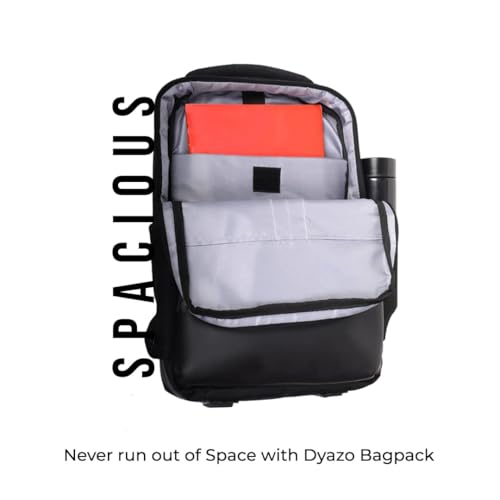 Image of Dyazo 30 L Slim Business Laptop Backpack Casual Design Water Resistant Backpack for laptops for 15.6 inch laptop (Black)