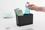 Brabantia - Sinkside Microfibre Cleaning Pads - Sponge & Microfibre - Machine Washable - Absorbs 7 Times its Own Weight - for Cleaning Dishes, Counters & Mirrors - Set of 3 - Jade Green - Image 6