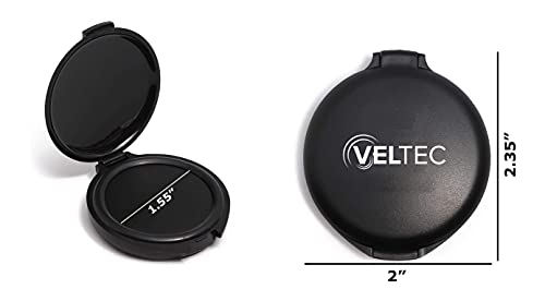 Veltec Fingerprint Ink Pad, Thumbprint Ink Pad For Notary, Identification And Security Id, Law Enforcement Fingerprint Kit (1 Pack) #TOP2