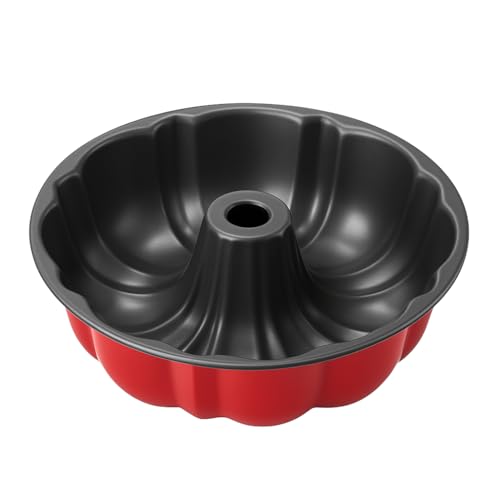 La mejor selección de Moldes para gelatinas . 41 Molde Para Gelatina y Hornear Pastel Antiadherente de Acero al Carbono, Charola para Pan, Moldes para Gelatina, Utensilios para Hornear de 26 cm y Capacidad 2.8 Litros, Liberación...