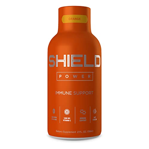Image of Besser Health, Shield 2oz, Immune Support Shot - 12 Count, Orange