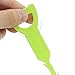 Verkelly 3 Pack 20 Inch Drain Clog Remover Snakes, Hair Cleaning Tool Effective Drain Snake Auger Tool for Sink, Shower, Bathtub, and Toilet(Green)