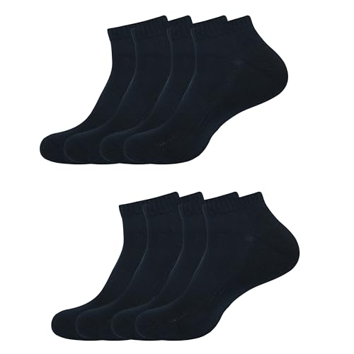 Image of Womens Cushioned Ankle Socks, Low Cut Breathable Casual Super Soft, Multi Color Options Size 4-7, 6-9