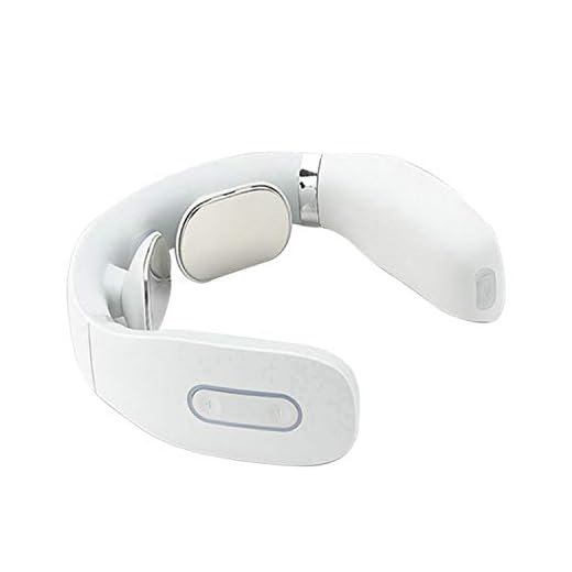 yeacher Massageador inteligente de pescoço com massageador portátil aquecido sem fio 5 modos de 16 velocidades Massageador elétrico para viagens domésticas de escritório Mulheres homens presentes mamãe