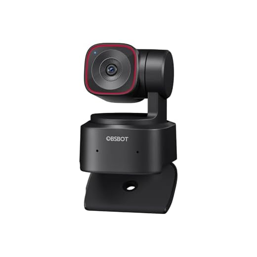 OBS~BOT Tiny 2 Lite Webcam 4K para PC, Controle por Gestos, 30 FPS, HDR, Microfones, Câmera da Web,Câmera de Transmissão PTZ com Rastreamento de IA e Sensor de 1/2 Polegada