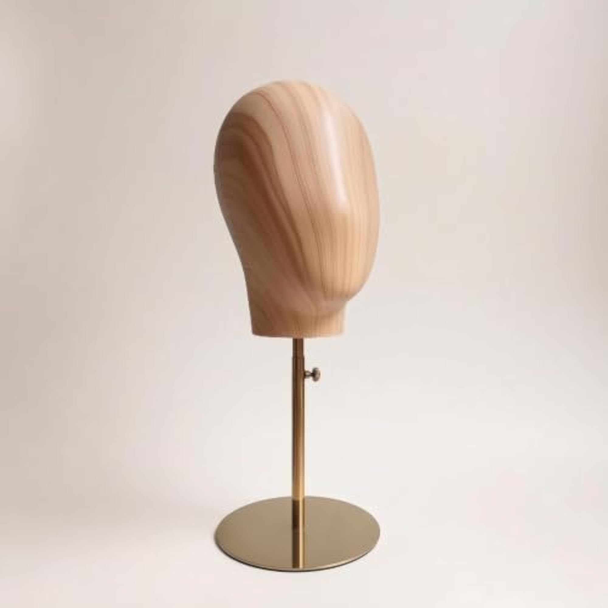Mannequin Head with Stand for Hairpiece Display