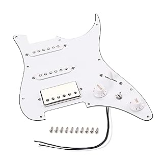 WNWN SSH Plaque De Garde De Guitare Électrique De Pickguard Pickguard Chargé avec des Micros Pickguard chargé - Les Beatles, Paul McCartney, John Lennon, RIngo Starr, George Harrison