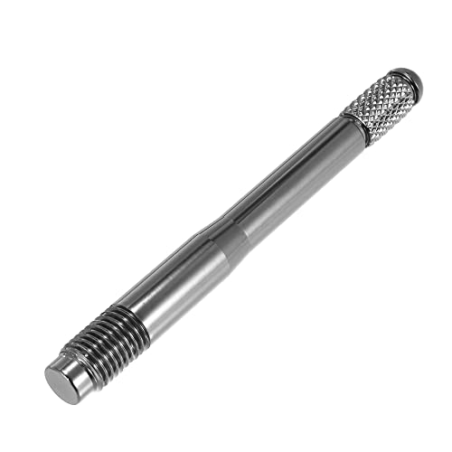 X Autohaux A22011400UX0314 2Pcs Car Stainless Steel Wheel Hangers Alignment Pin Tire Studs Tool M12X1.5 Titanium Tone thumb #4