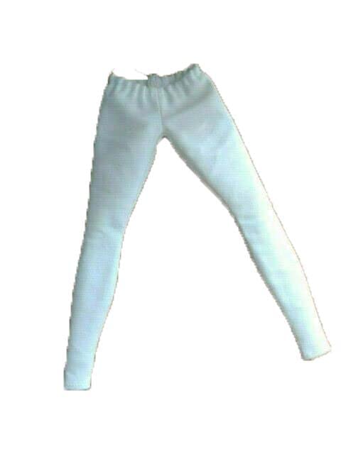 1:6 Scale White Tights Pants Model for 12