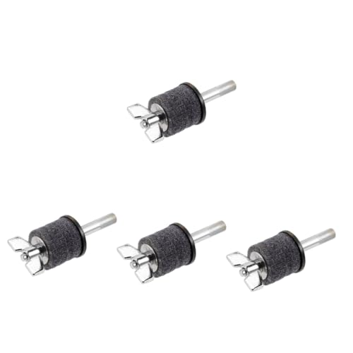 ibasenice 4pcs Metal Cymbals Stacker Rack Mount Kit for Hihat Stand Drum Kit Accessories