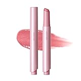 JOOCYEE Long-Lasting Glossy Lipstick Velvet Rouge, Diamond Pink Shimmer Hydrating Volumizing Lip Plumper High Shine Lip Gloss Non-Sticky Sheer Glow