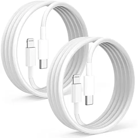 Paquete de 2 Cables de Carga Rápida para iPhone de 2m Cover
