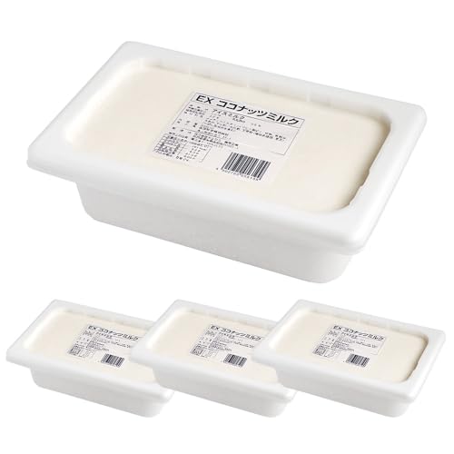 【4個セット】【ママパン】森永乳業 EX ココナッツミルク 2000ml×4(8L) まとめ買い アイスミルク 2L 業務用