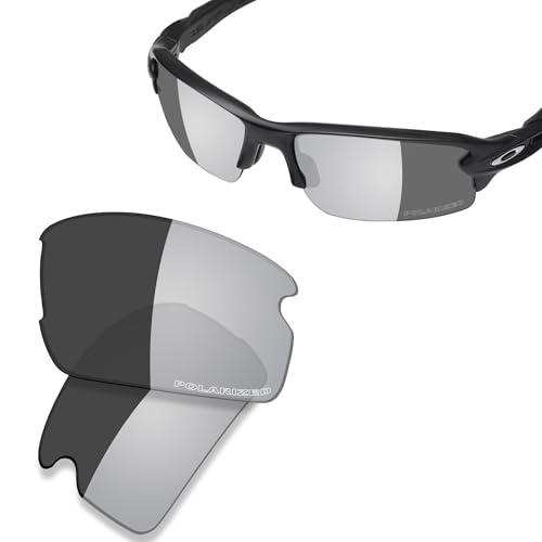 Image of SAUCER Premium Replacement Lenses & Rubber Kits for Oakley Flak 2.0 OO9295 | UV400 Protection, Anti-Scratch, Precise Fit