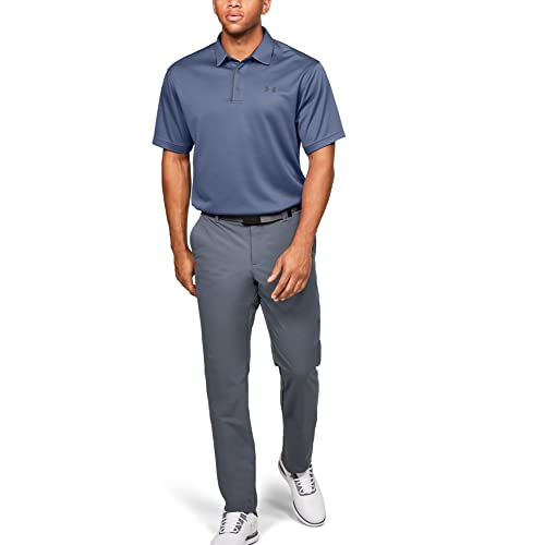 Image of Under Armour Men's Polyester Solid Tech Polo | T-Shirt | 1290140-001